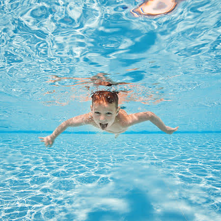Ozone Swim boy underwater