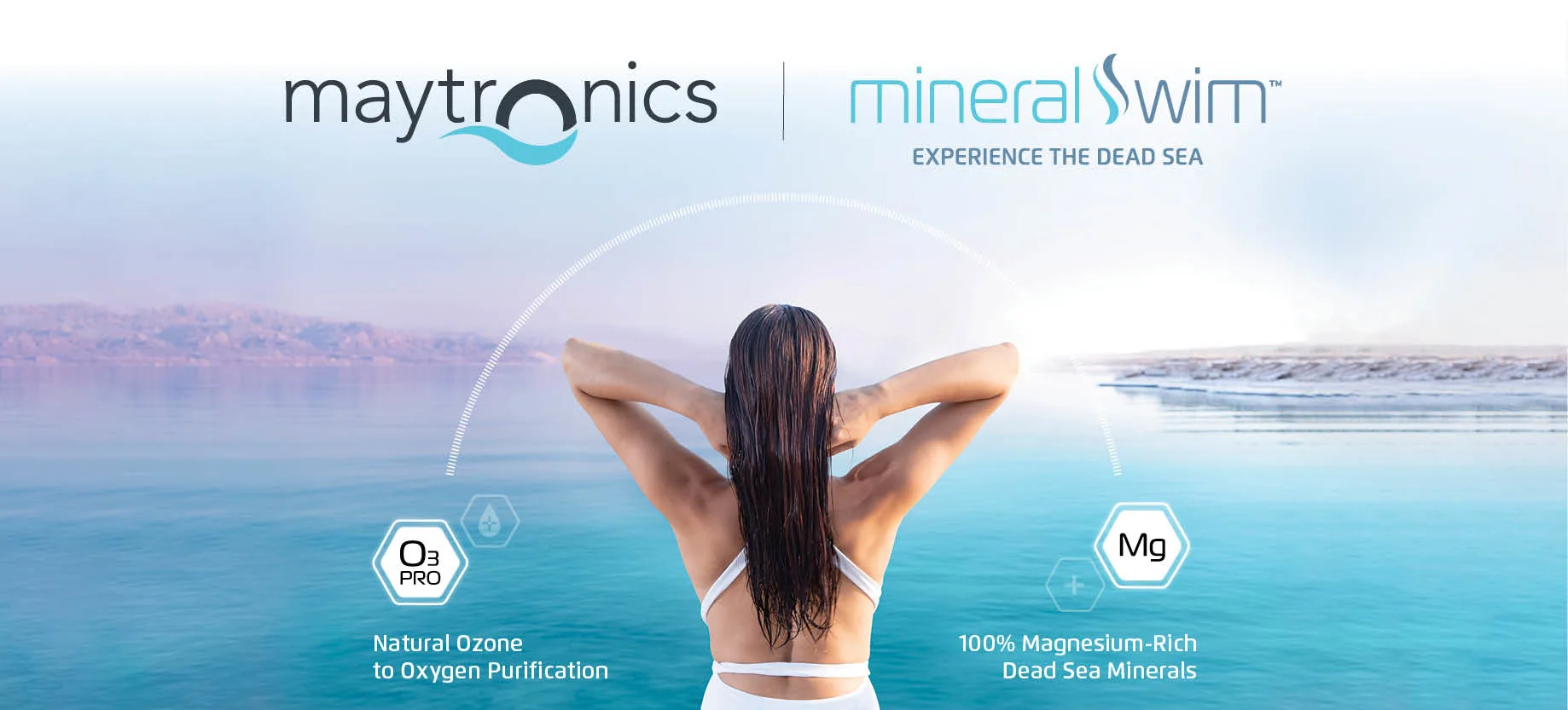Maytronics mineral swim provide the unique hydrotherapeutic experiences