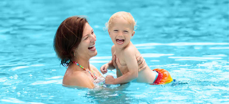 Are mineral pools safe for children Image