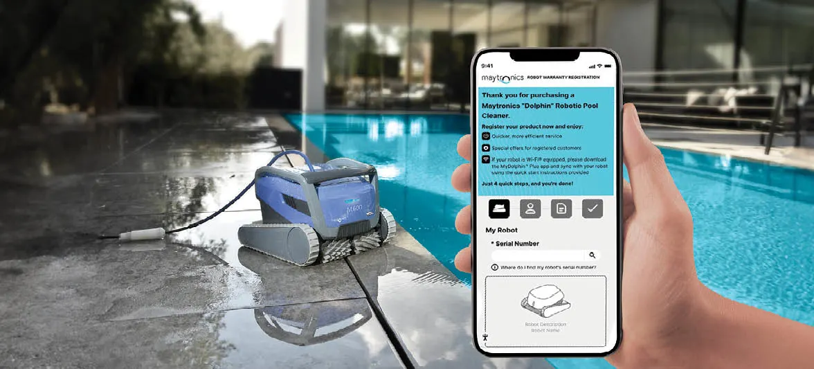 Dolphin warranty online registration