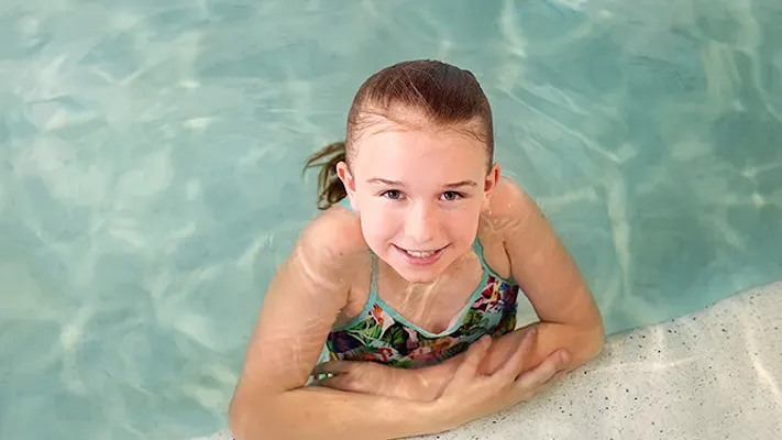 eva swimming