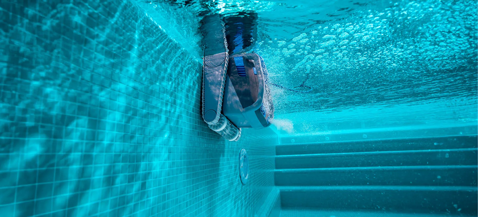 Dolphin robotic pool cleaners active scrubbing brushes