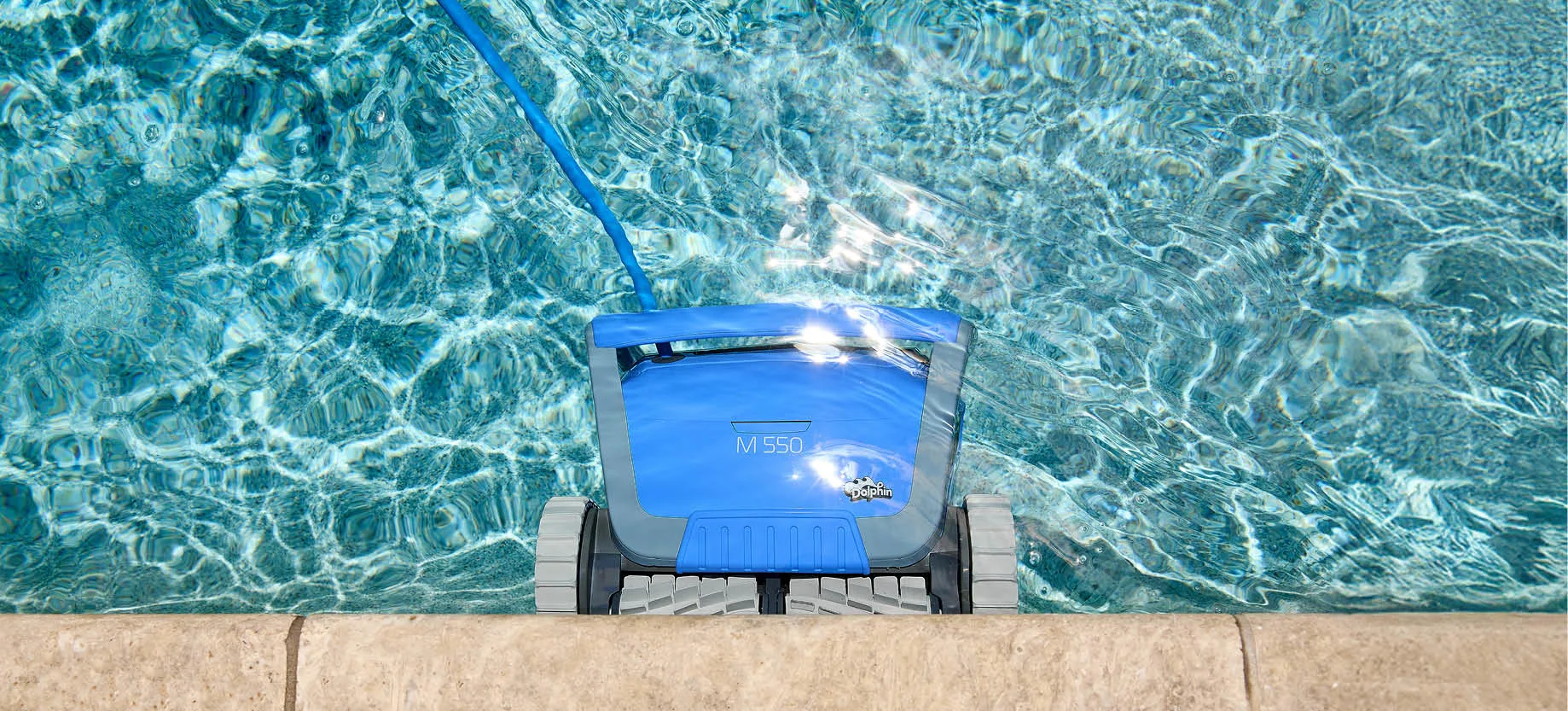 M 550 in the pool cleaning.