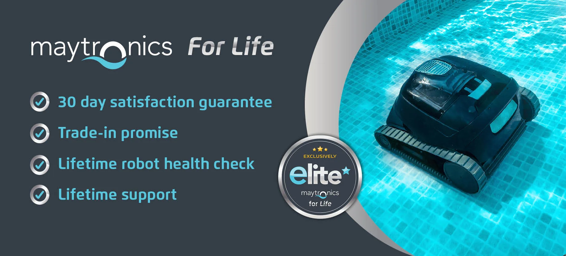 Dolphin Liberty Maytronics For Life benefits