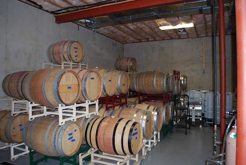 Winery 32, Barrel Room