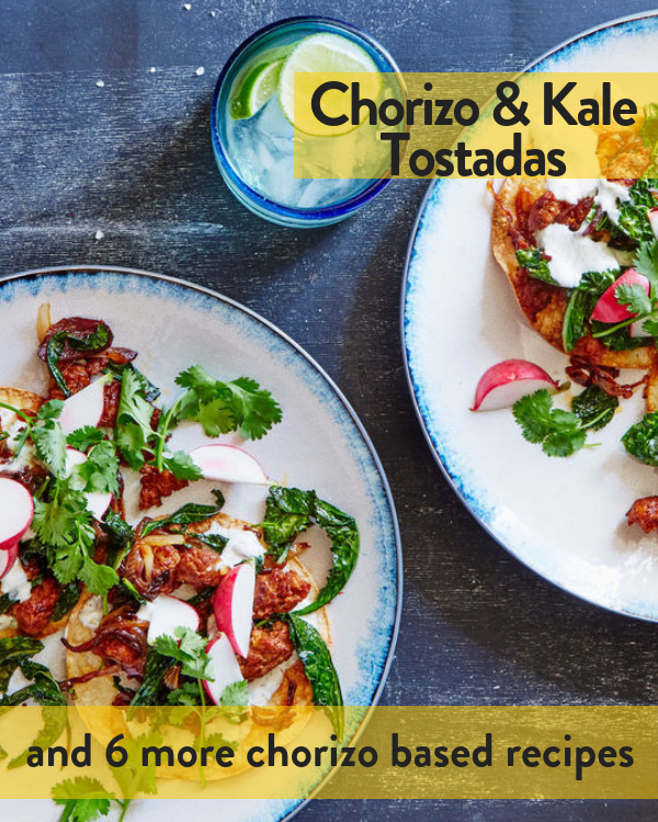 Chorizo & Kale Tostadas