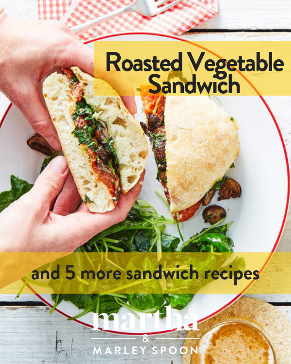 Six Sandwich Recipes