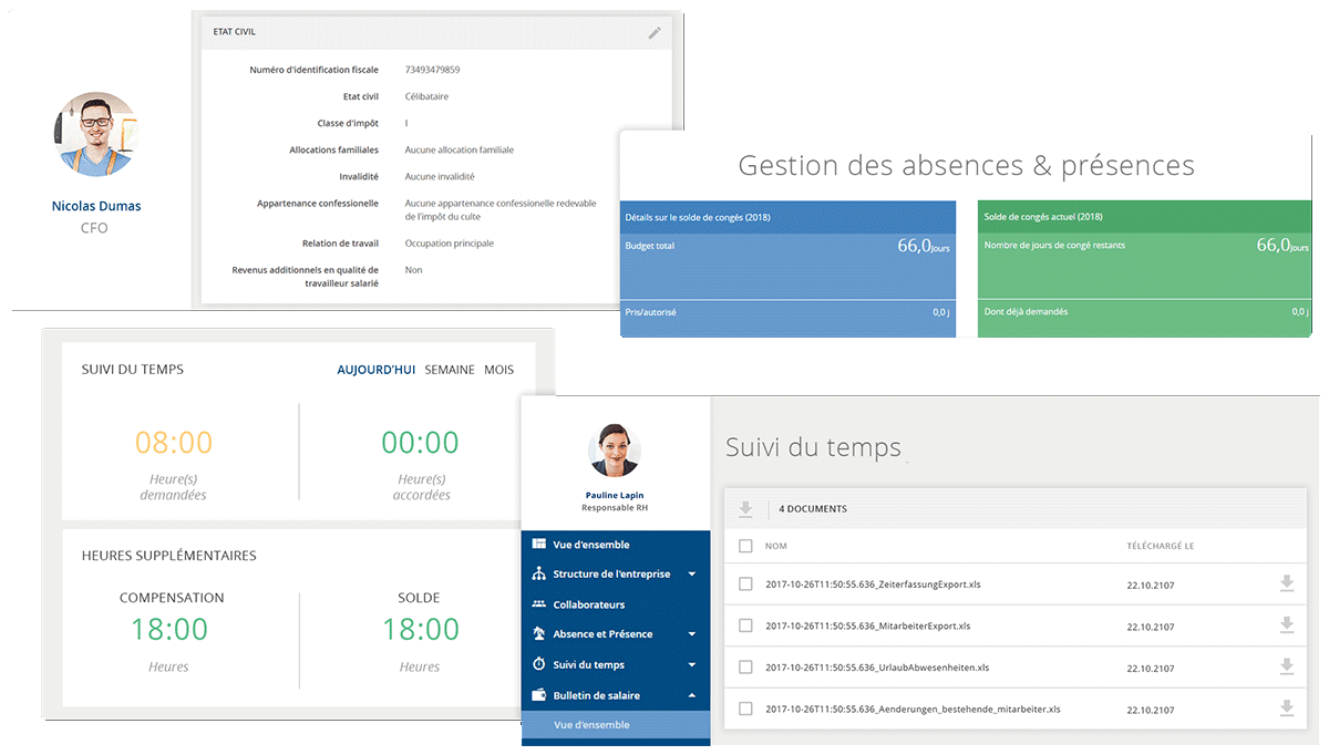 Notre solution de gestion de la paie s'adapte à vos besoins.