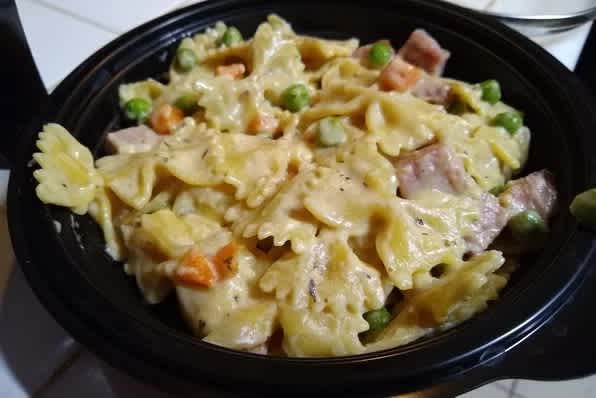 Ham and Veggie Pasta