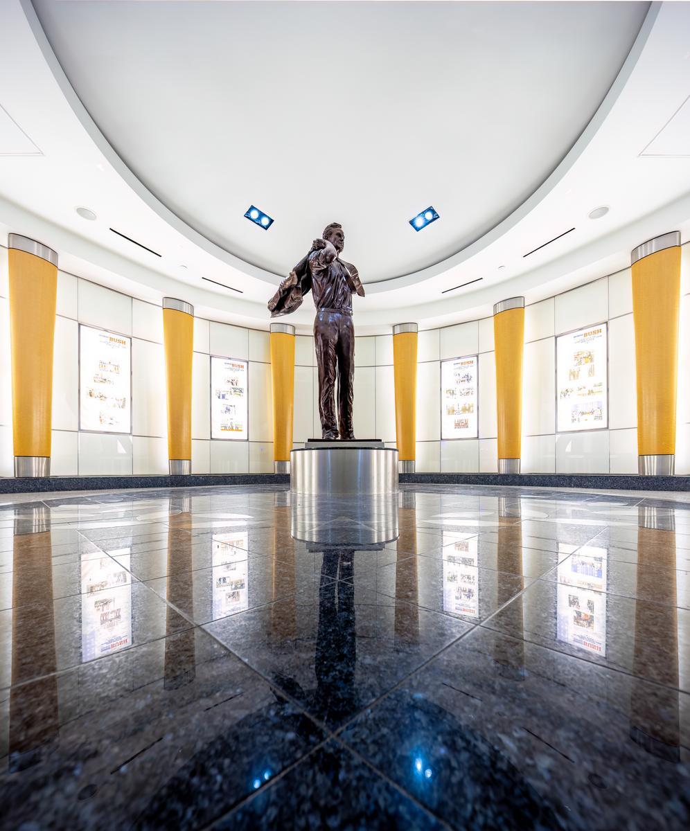 George Bush Statue