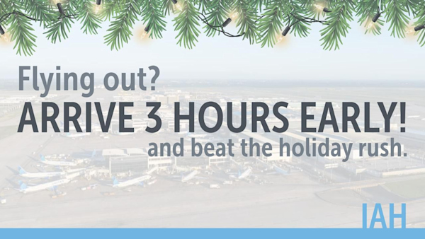 Travel Warning: Heavy demand at Bush Airport on December 20