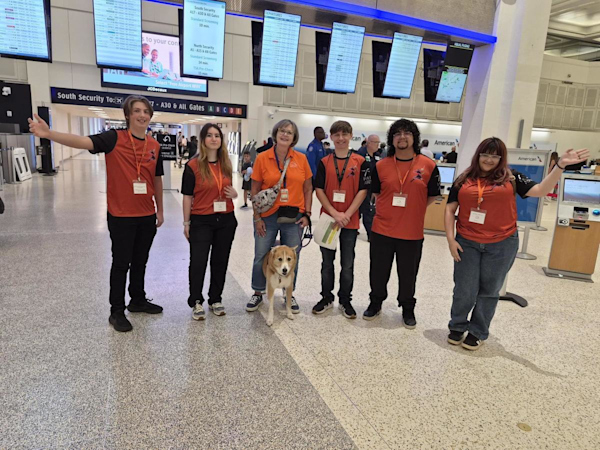 Teen volunteers
