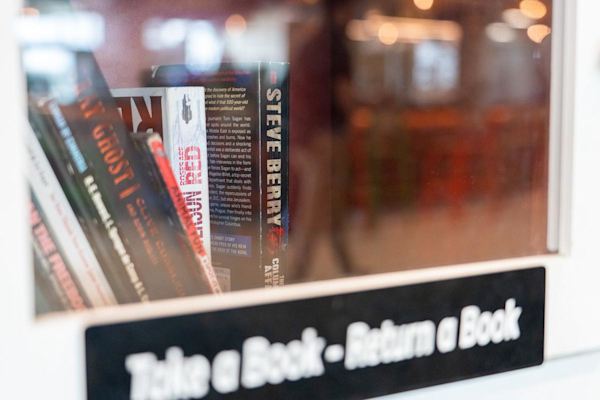 Five years of delight: Little Free Libraries take off at Houston Airports