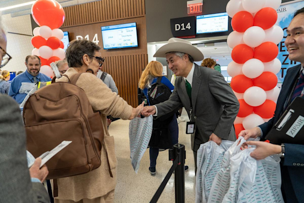 ZIPAIR Lands in Houston: Celebrating the Inaugural Houston-to-Tokyo Flight