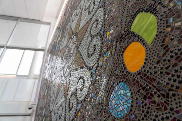 Eight new art installations inside IAH Terminal D-West Pier to welcome passengers