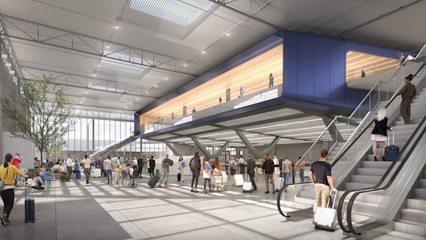 Signs of progress: United Airlines temporarily closes IAH Terminal B Ticketing Lobby