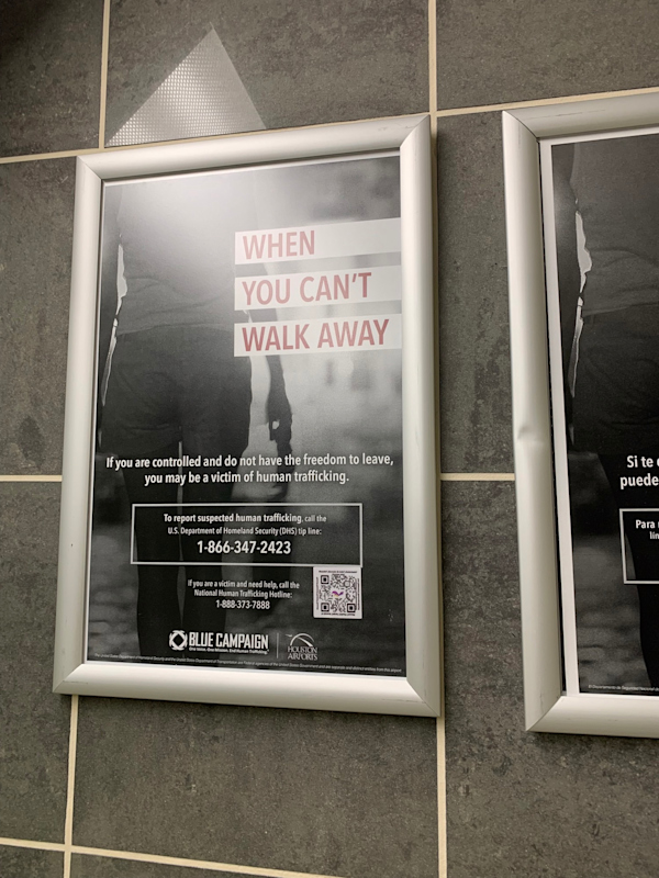 Houston Airports works with U.S. Chamber of Commerce to end human trafficking