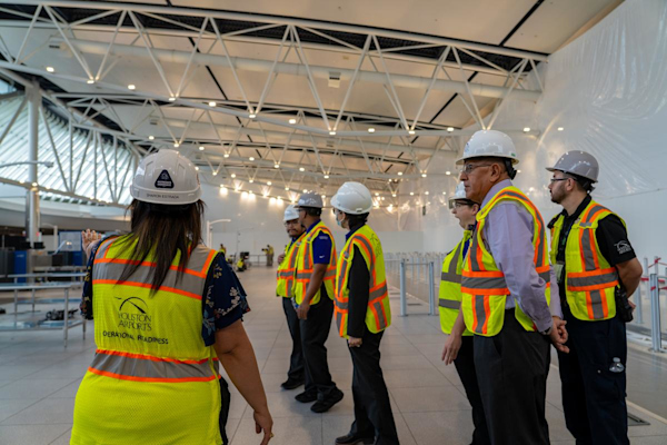 Sneak Peek: Step inside the new IAH D-West Pier