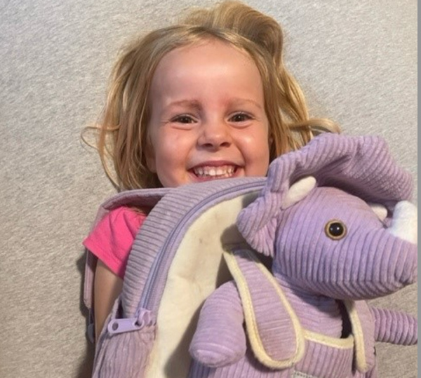 Small backpack, big heart: How a lost ‘Rhino’ brought joy to Bush Airport