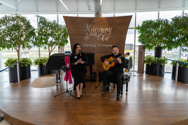 New musicians serenade passengers at Bush and Hobby airports