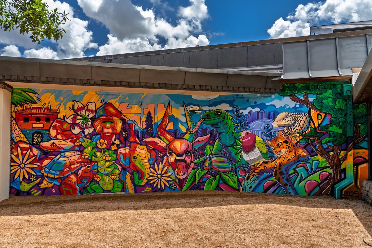 EVA mural