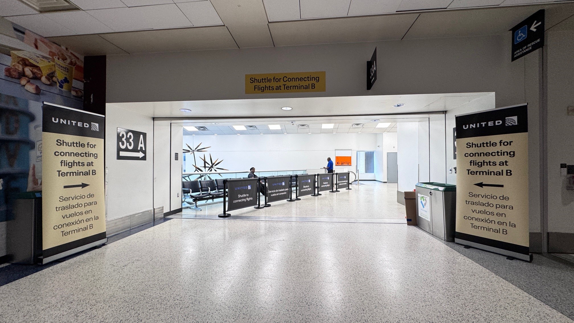United Terminal B Bussing