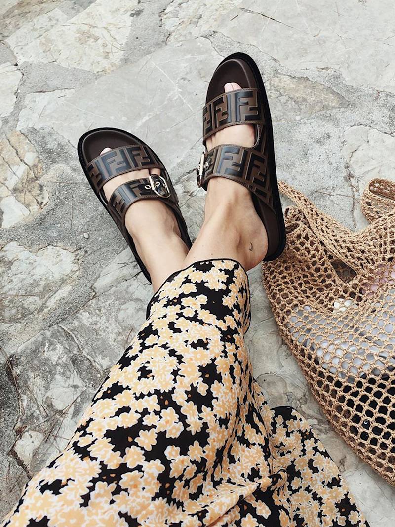 Pre-Owned Flat Sandal