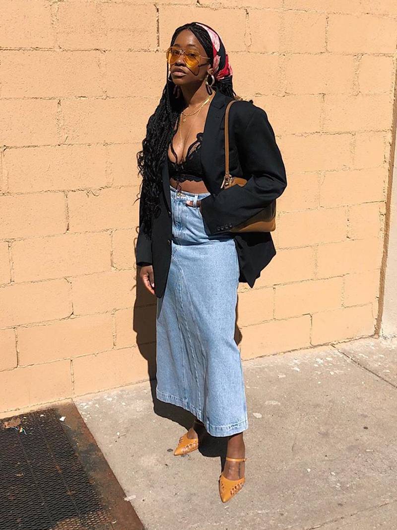 Denim Skirts