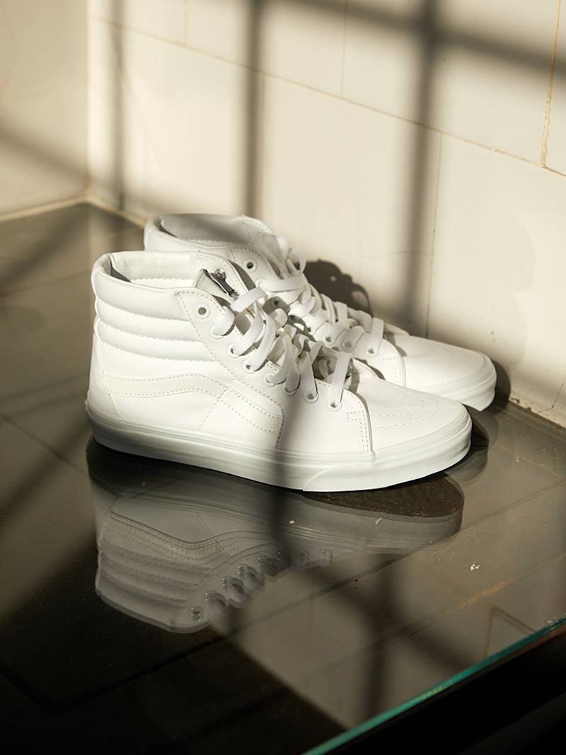 All White Sneakers