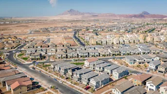 Aerial view of Henderson, NV
