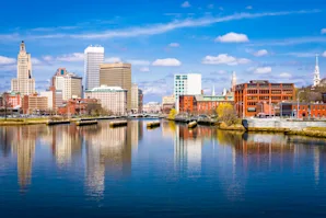 Skyline view of Providence, RI