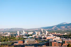 Aerial view of Reno, NV