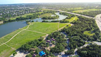 Aerial view of Cedar Park