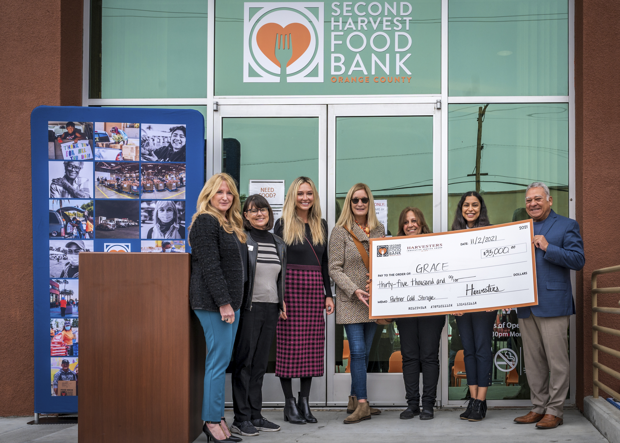 Thumbnail for Grace Awarded $35,000 from Second Harvest Food Bank