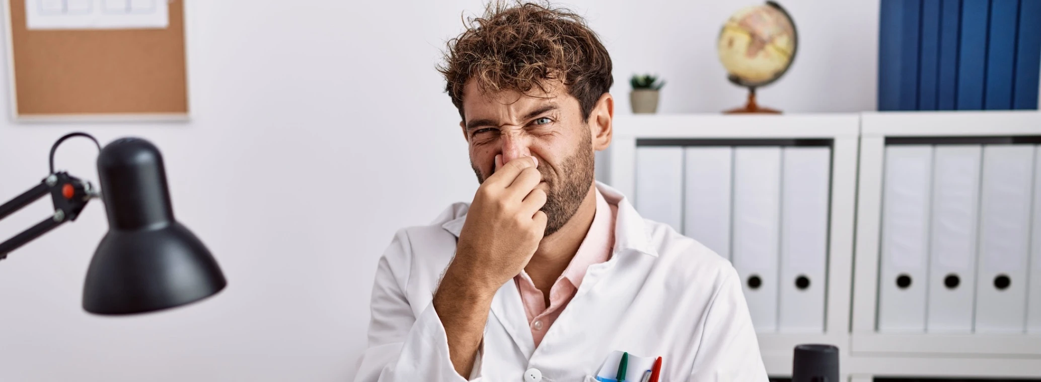 Visual depiction of healthy gums versus unhealthy gums