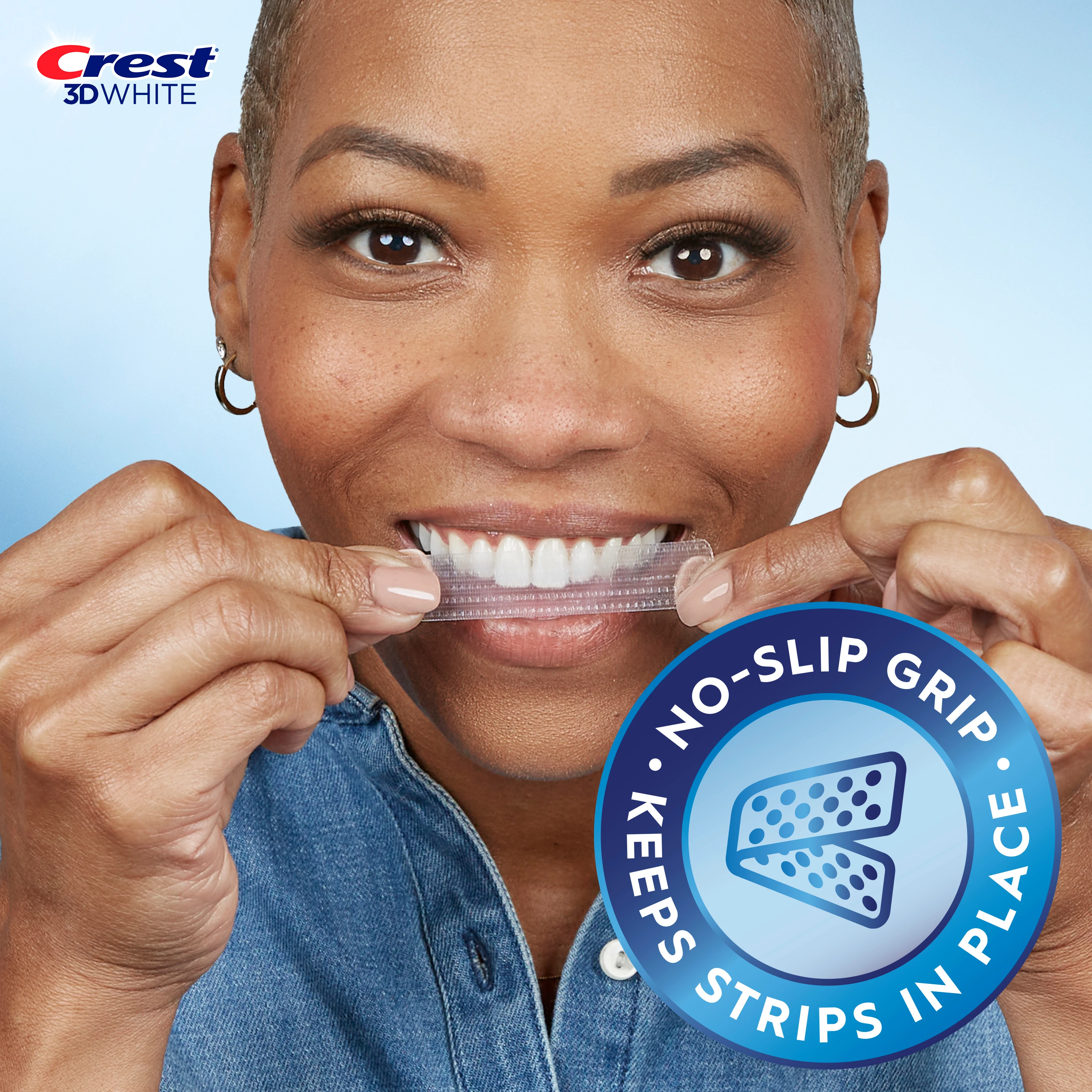 No-slip grip. keeps strings in place