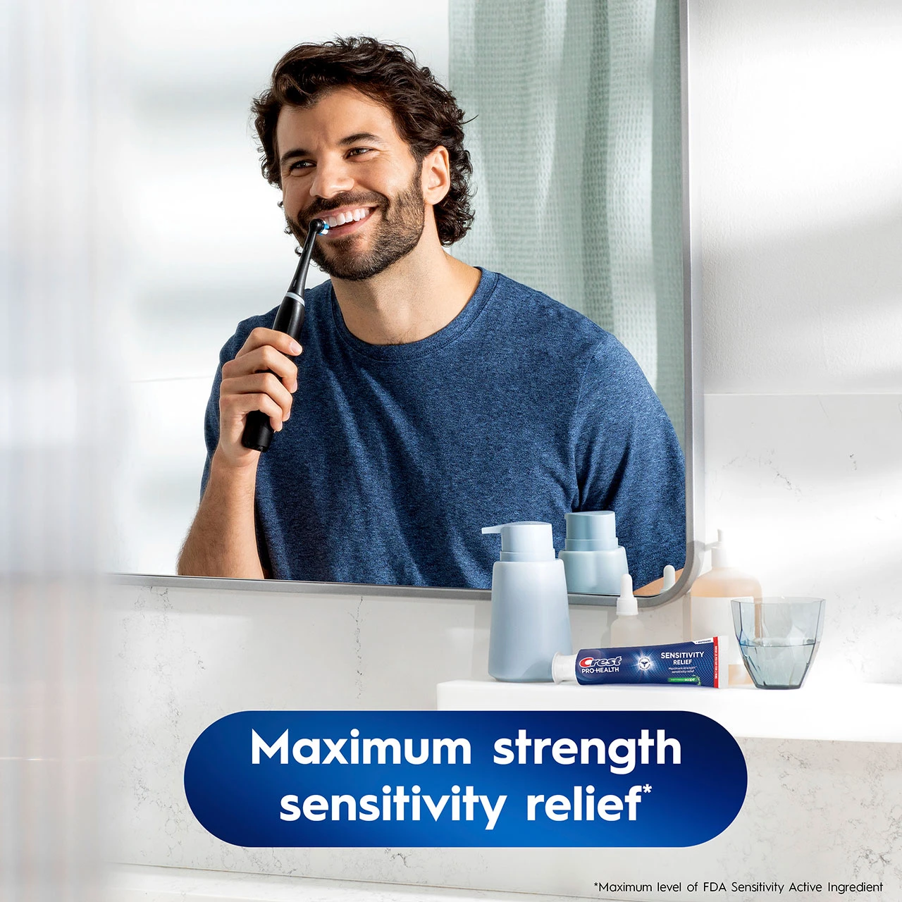 Maximum strength sensitive relief