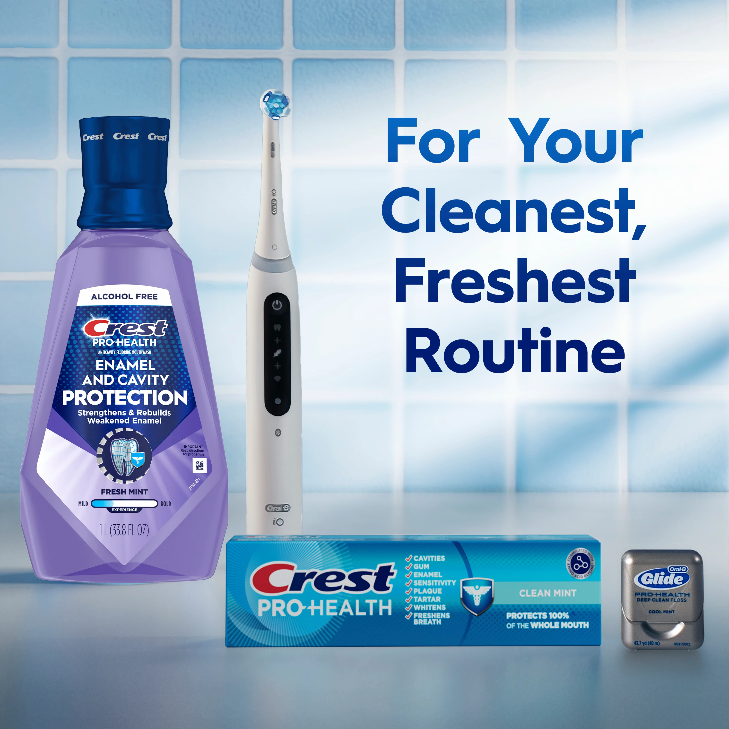 For Your Cleanest, Freshest Routine
