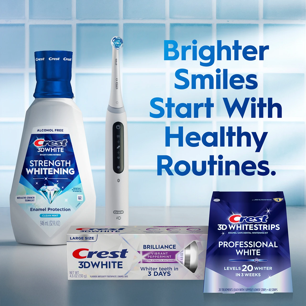Brighter smiles start with healthy routines.