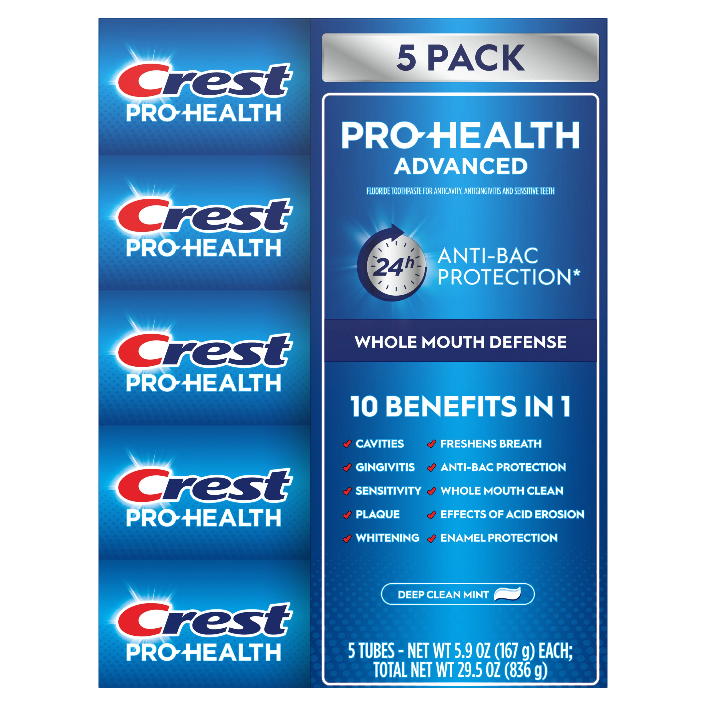 Crest Pro-Health Advanced Whole Mouth Defense Toothpaste