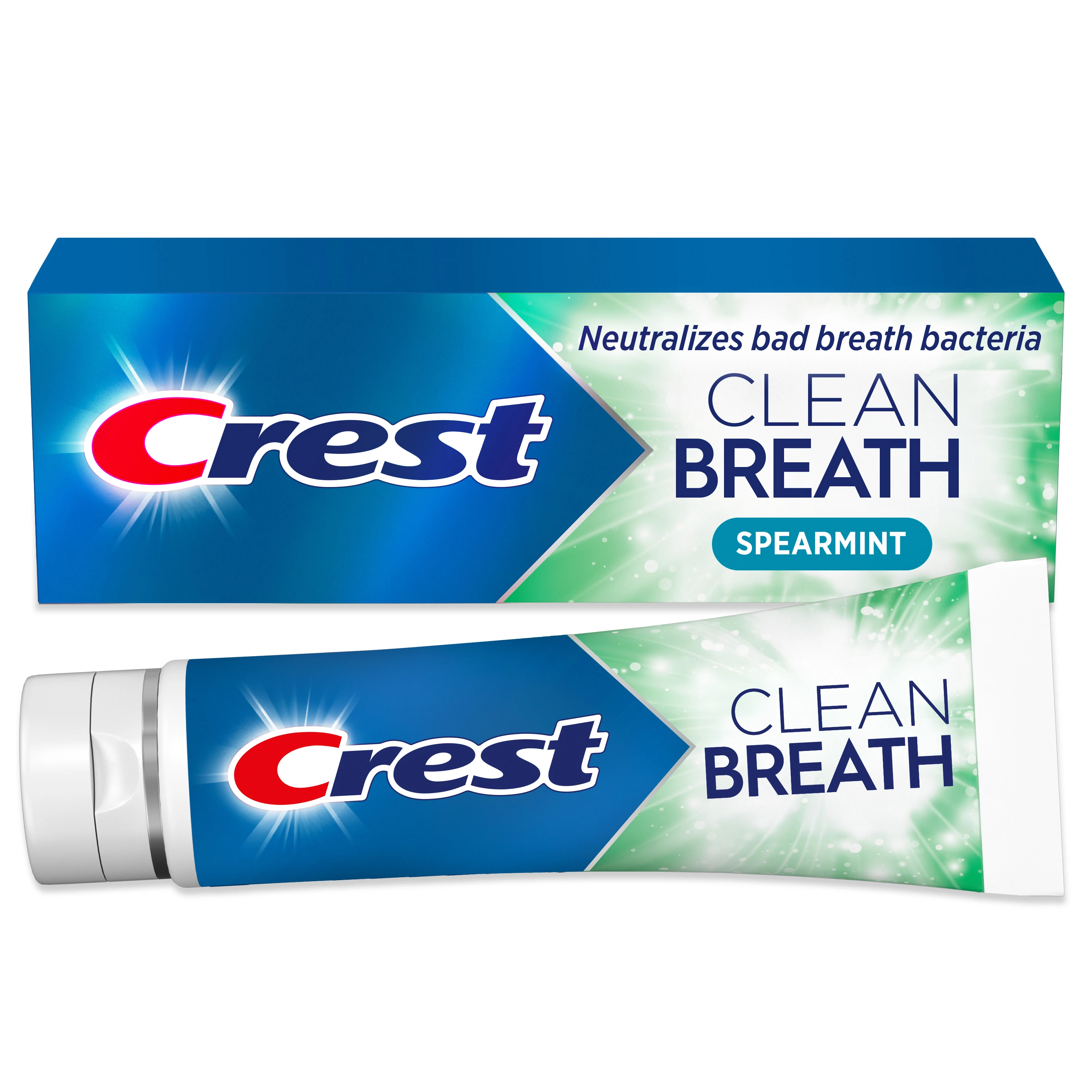 Crest Toothpaste Clean Breath Spearmint