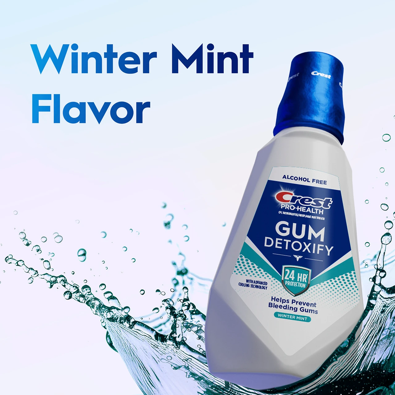 Winter mint flavor