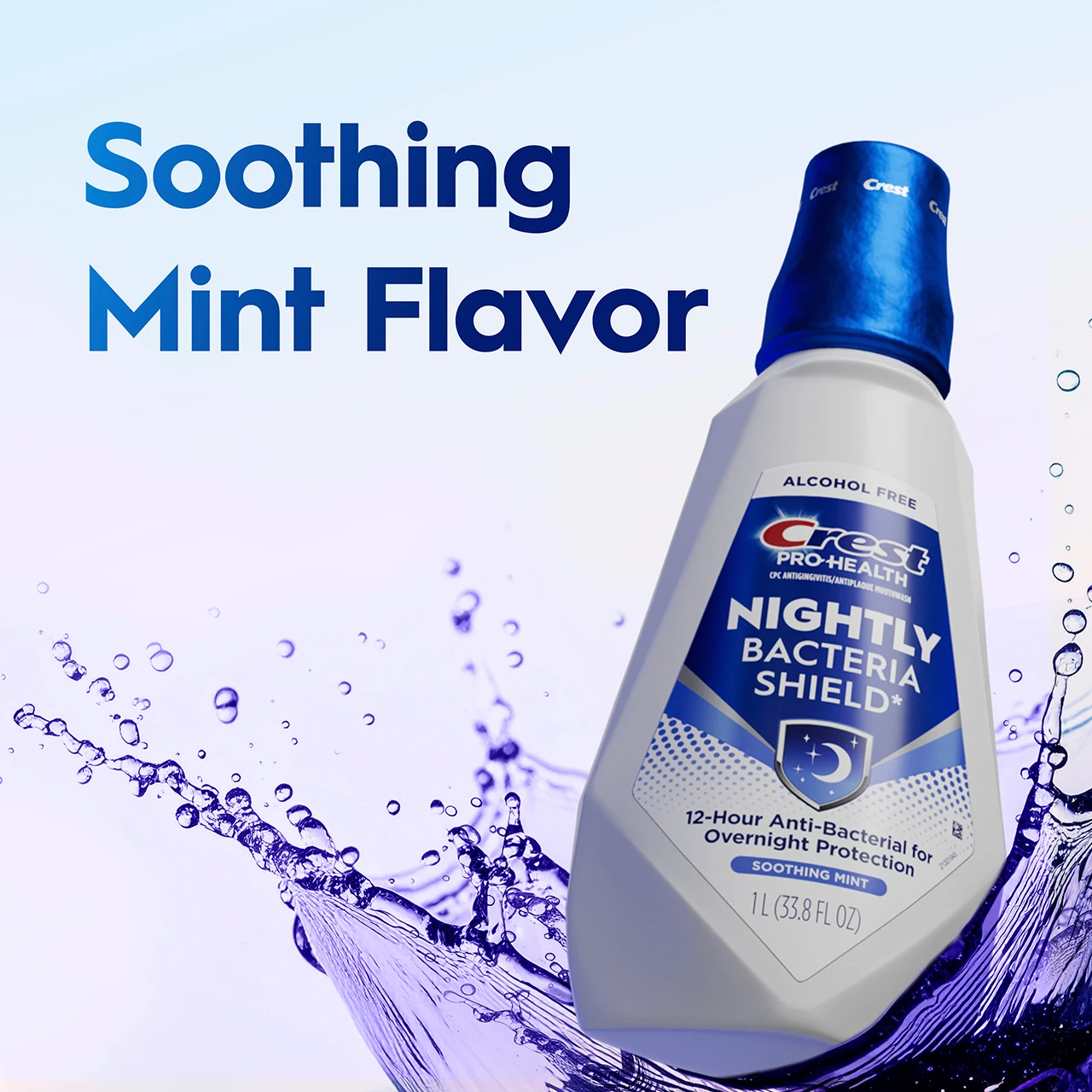 Soothing mint flavor