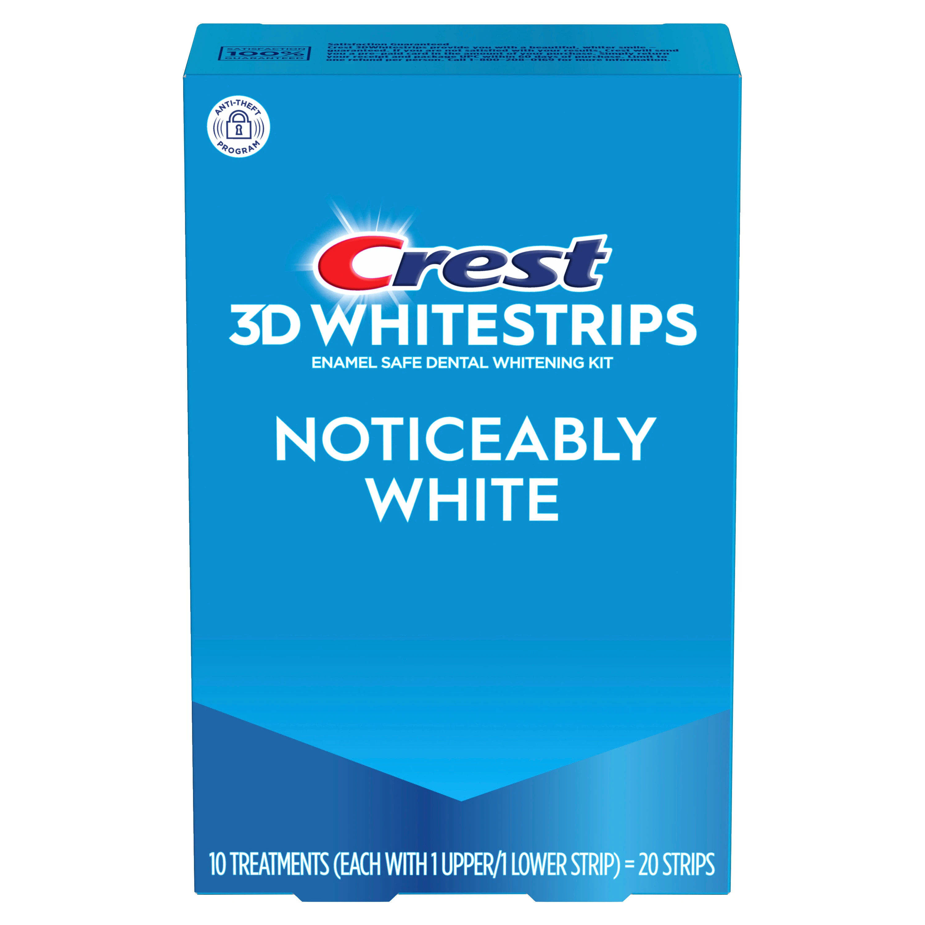 Crest 3DWhitestrips Noticeably White At-home Teeth Whitening Kit
