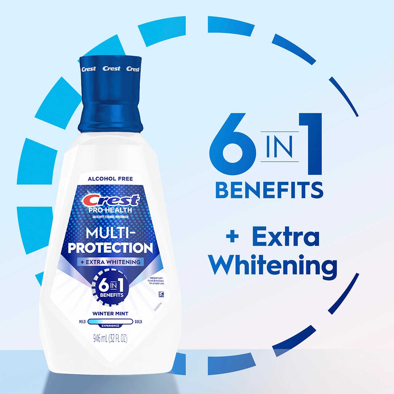 6 in 1 benefits + Extra Whitening