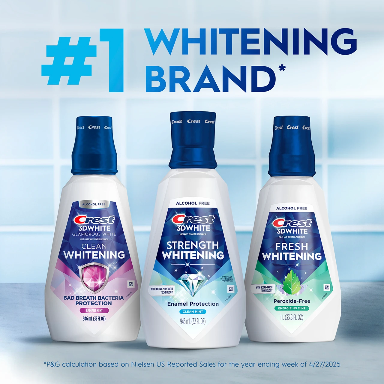 #1 Whitening Brand