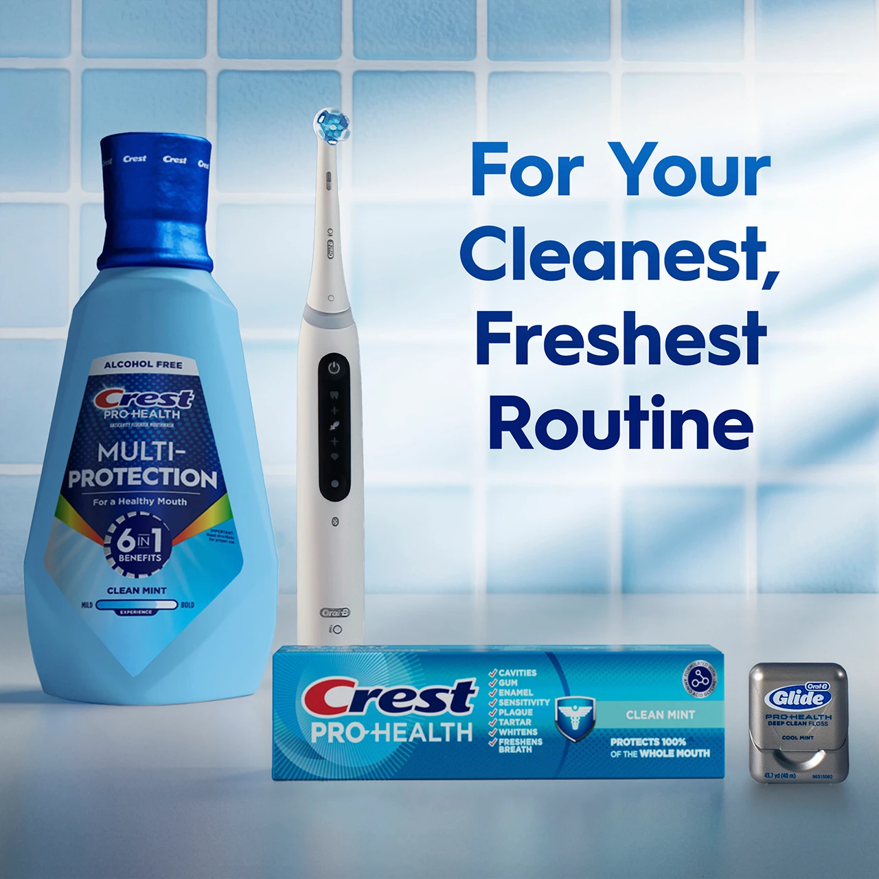 For your cleanest, freshest routine