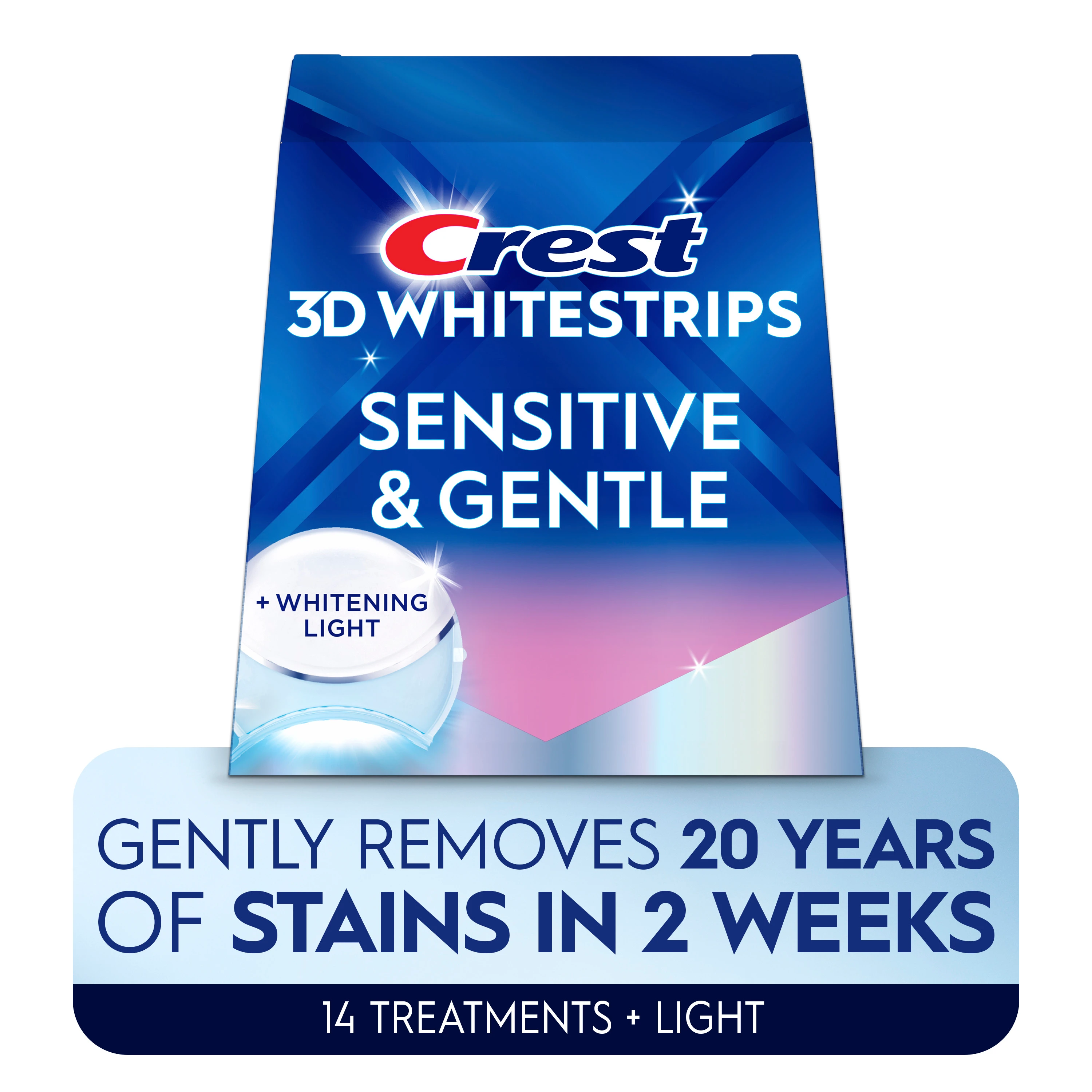 Gently removes 20 years of stains in 2 weeks
