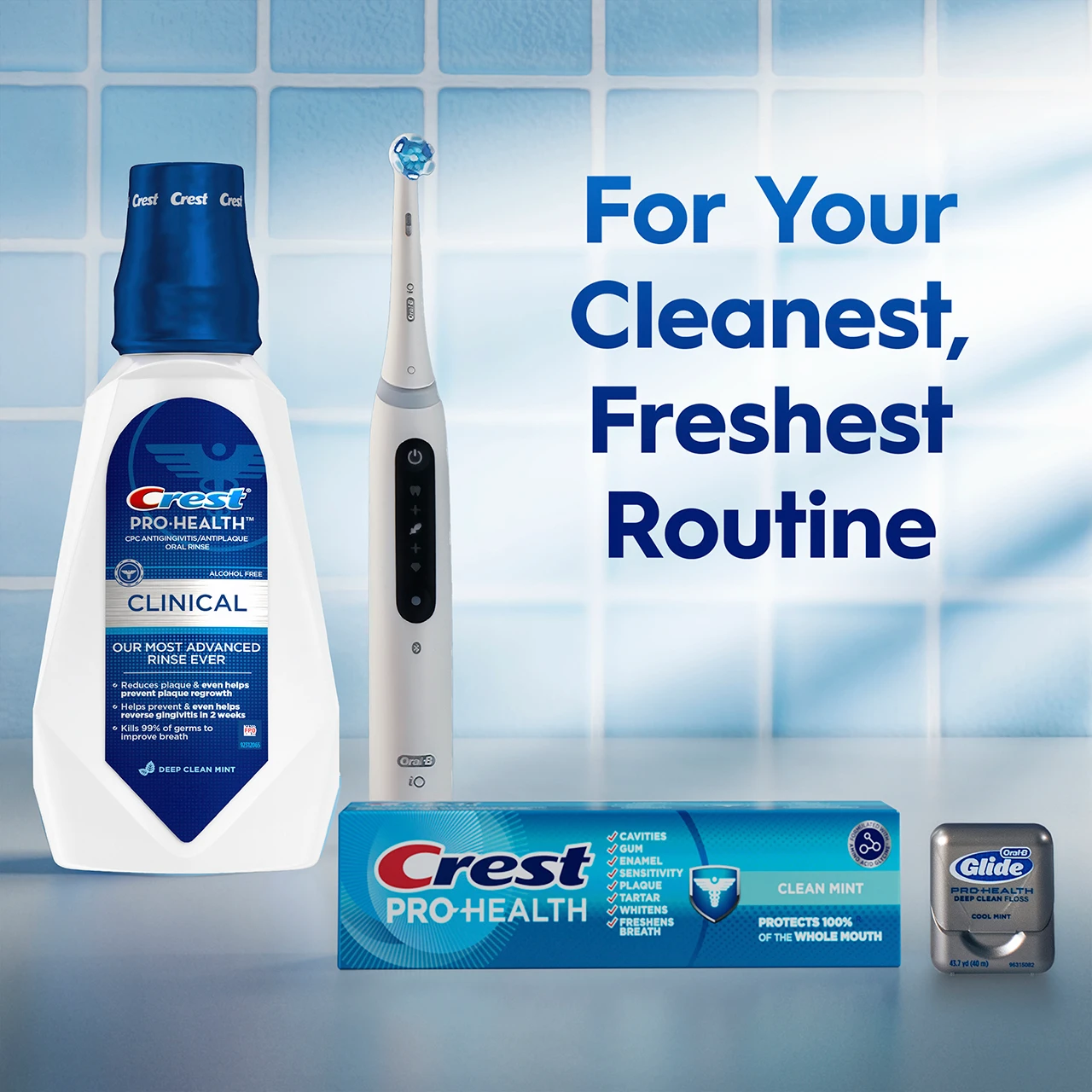 For Your Cleanest, Freshest Routine
