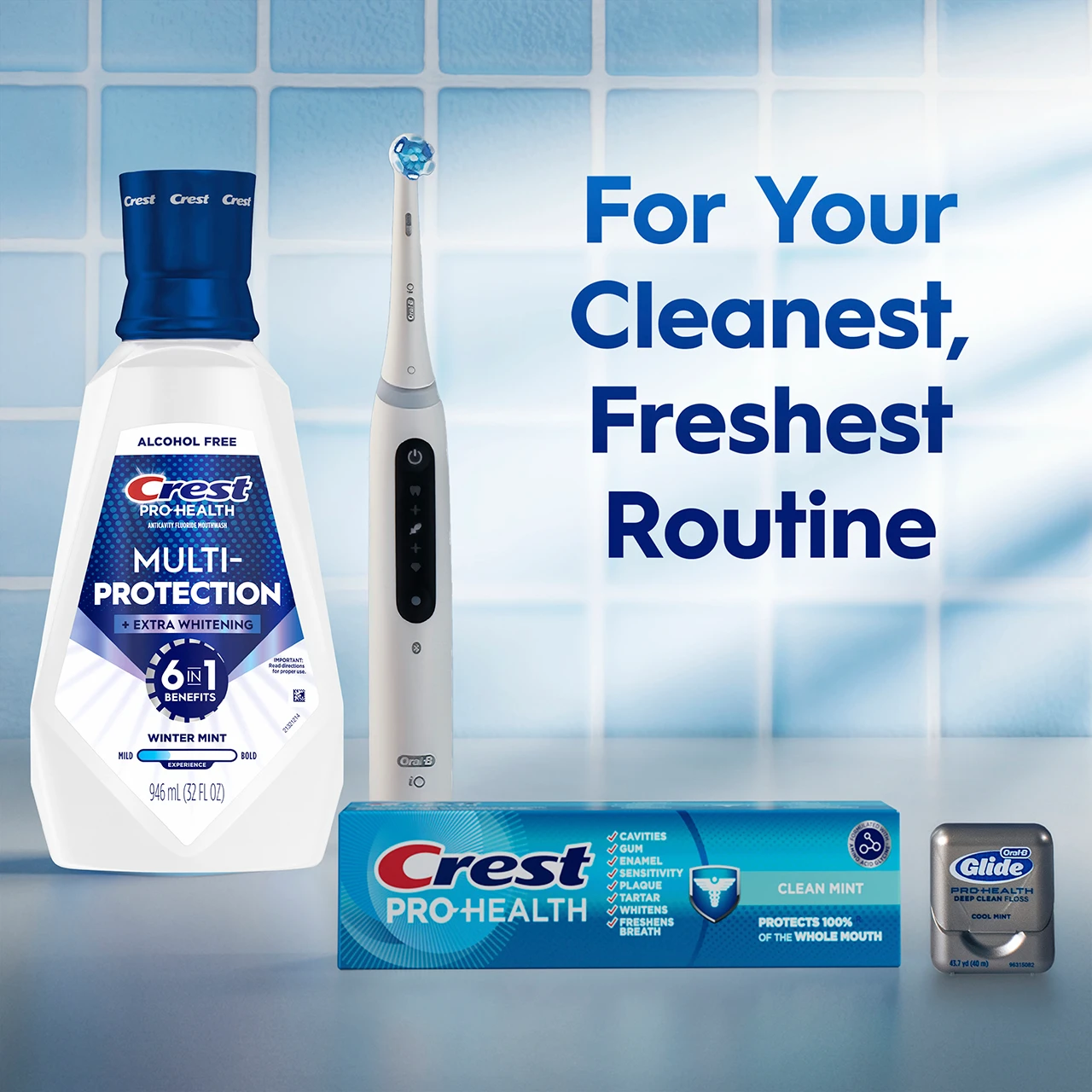 For your cleanest, freshest routine